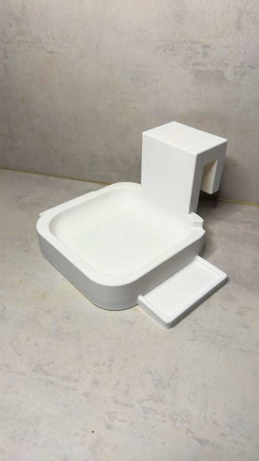Kein fester Platz für die Toniebox im Bett – Halterung für Toniebox 2 (Einhang 20 mm)