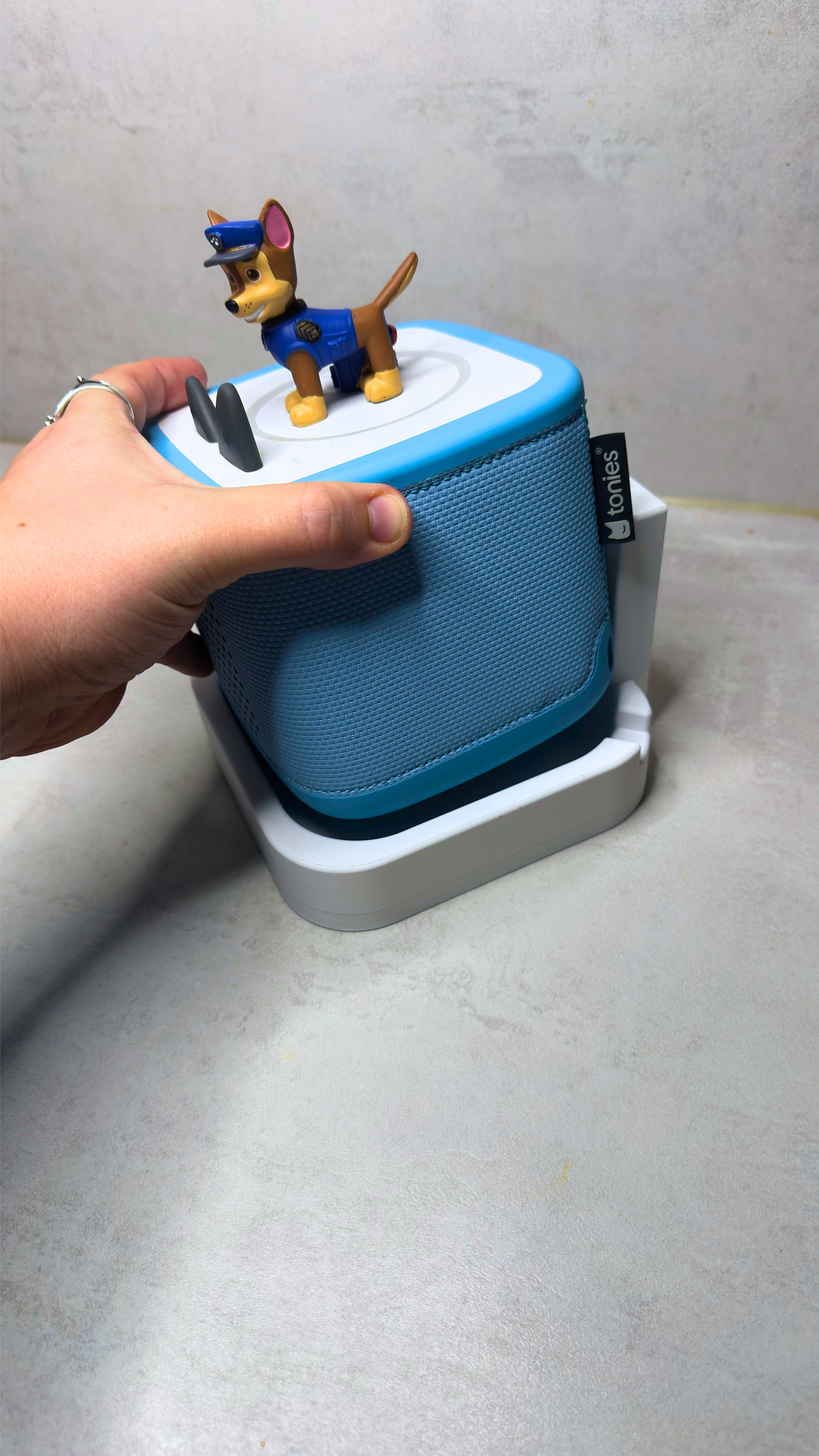 Fester Platz statt Chaos im Kinderzimmer – Toniebox 2 Wandhalterung