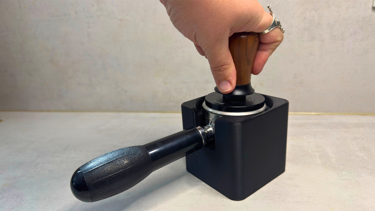 Sauberes und stabiles Tampen ohne Verrutschen – Tamperstation 58mm