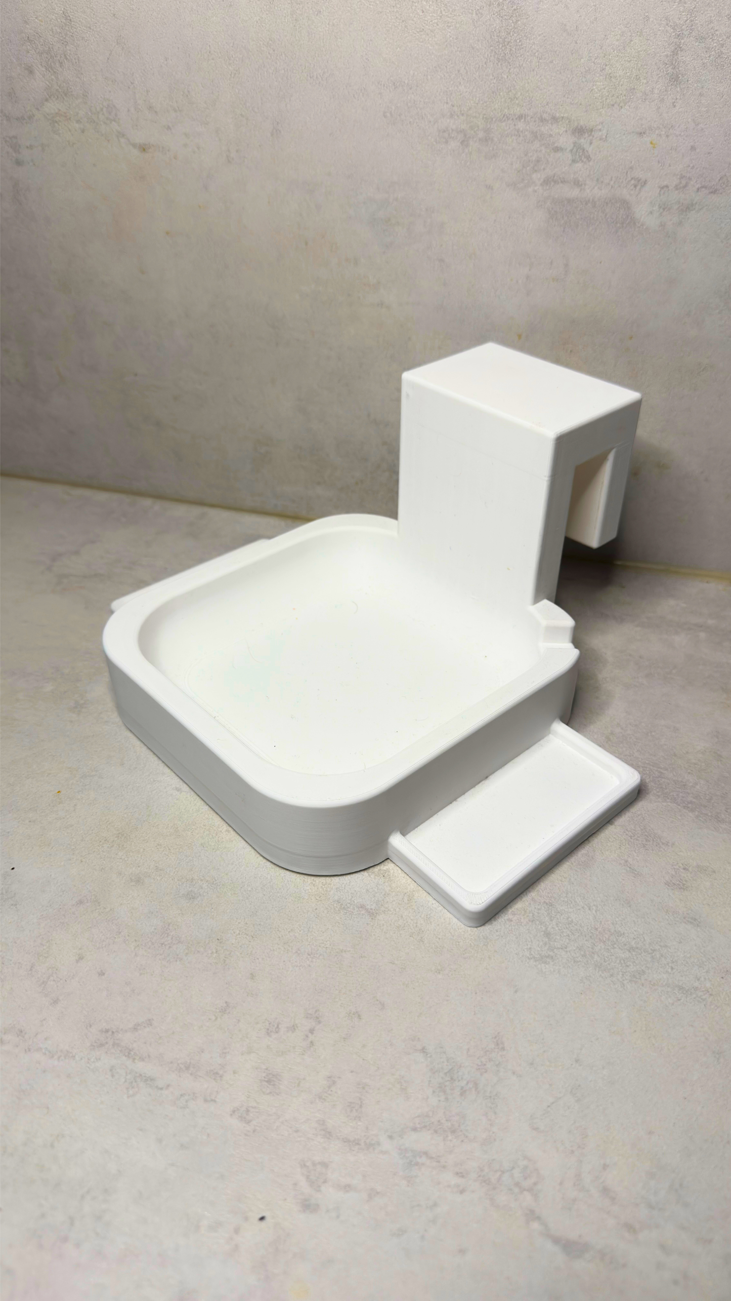 Kein fester Platz für die Toniebox im Bett – Halterung für Toniebox 2 (Einhang 20 mm)